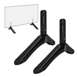 KONAMO TV Stand Legs, Table Top TV Stand Base Replacement Legs for Most 32 to 65 Inch LCD LED with Cable Management(Check the TV screw hole distance to confirm whether it's 20-55mm)