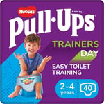 Huggies Pull-Ups, Trainers Day Nappy Pants for Boys - 2-4 Years, Size 6-7 Pull