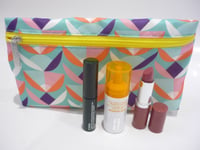 Clinique Make Up Bag Fresh Pressed 8.5ml Pop Lip Colour Plum High Impact Mascara