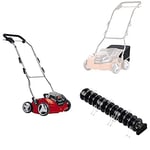 Einhell Power X-Change 36V Cordless Lawn Scarifier and Aerator ~ Brushless Motor, Variable Depth Adjustment, Stainless Steel Blades - GE-SC 35/1 Li (Battery Not Included)