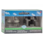 Minecraft glas 2-pack