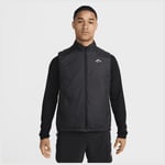Nike Löparväst Trail Primaloft Therma-FIT - Svart/Vit, storlek Large