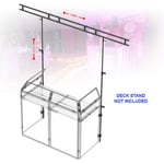 Lightbridge Disco Lighting Bar Rail for DB3 Mobile DJ Deck Stand Table 20 Point