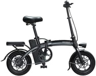 LAMTON Electric bicycle Folding Electric Bike - Portable And Easy To Store Lithium-Ion Battery And Silent Motor E-Bike Thumb Throttle With LCD Speed Display Max Speed 35 Km/h