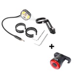 Cykellampa för elcykel Light5 EB1000 - 1000 lm / till Shimano, Framlampa + Light5 Blip -Baklampa