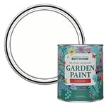 Rust-Oleum White Mould-Resistant Garden Paint In Gloss Finish - Chalk White 750ml Fence Paint, Shed Paint Fence Paint, Shed Paint