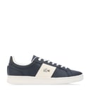 Lacoste Mens Carnaby Pro Trainers in Navy - Size UK 6