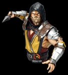 Mortal Kombat Figure - Scorpion Bust - Collector Film Television Merch Game
