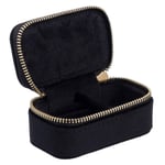 DARK Velvet Jewellery Box Micro Black