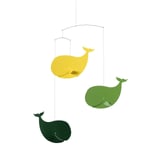 Flensted Mobiles Happy Whales mobil multi