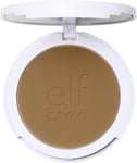 e.l.f. Camo Powder Foundation, Lightweight, Primer-Infused Buildable & Long-Las
