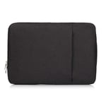 ZYDP For Macbook 11 12 13 15 Inch, Nylon Laptop Bag Sleeve Pouch For Apple Mac Book Air Pro Retina 13.3 15.4 Touch Bar (Color : Black, Size : For Macbook 11 inch)