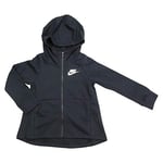 Nike Hoodie Sweatshirt Crop Mixte Enfant, Black, FR : XS (Taille Fabricant : XS)