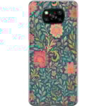 Xiaomi Poco X3 NFC Genomskinligt Skal Floral Dream