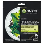 Garnier Pure Charcoal Algae Skin Naturals Ansiktsmask 1 st (W) (P2)