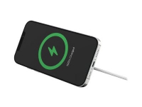 Belkin BOOST CHARGE PRO - Trådløs opladningspude - 15 Watt - Fast Charge (magnetisk) - hvid - for Apple iPhone 12, 12 mini, 12 Pro, 12 Pro Max