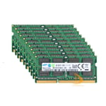 Samsung 10x 8GB 2RX8 DDR3 1600MHz PC3-12800S 204PIN SO-DIMM Laptop RAM Memory 9!