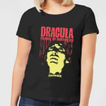 Hammer Horror Dracula Prince Of Darkness Women's T-Shirt - Black - L