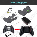 10 x Black Plastic Battery Covers Replacement For XBOX 360 Wireless Controller