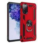 samsung Samsung S20 FE Military Armour Case Red
