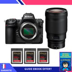 Nikon Z8 + Z 50mm f/1.2 S + 3 SanDisk 256GB Extreme PRO CFexpress Type B + Ebook 'Devenez Un Super Photographe' - Hybride Nikon