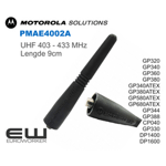 Motorola UHF 403-433 MHz Antenne PMAE4002A - GP3XX & DP1X00