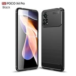 Xiaomi Poco X4 Pro 5G Carbon Fibre Case Black