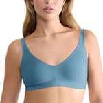 Sloggi BH Ever Ease Soft Bra Blå XL+ Dam
