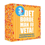 Sällskapsspel - Det borde man ju veta - 3 SAKER (SE)