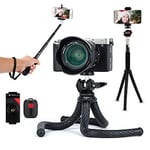 Fotopro Flexible Selfie Stick Tripod for Smartphone,Small Mini Gorilla Pod with