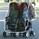 Diono Double Buggy Stroller Pushchair Rain Cover Universal Fit All
