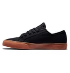 DC Shoes Homme Manual Basket, Black Gum, 37 EU