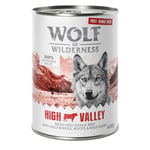 Wolf of Wilderness Free Range 6 x 400 g - High Valley - Free Range Beef