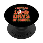 J'ai plongé 100 jours d'école : joueur de basket-ball, entraîneur et étudiant PopSockets PopGrip Interchangeable