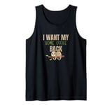 Office humor in the home office quarantine - home office Tank Top