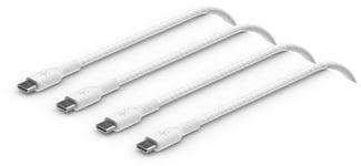 Belkin Boost Charge USB-C-USB-C-punottu kaapeli - 2 kpl - 2 metriä