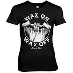 Wax On Wax Off Girly Tee, T-Shirt