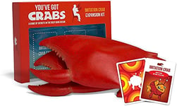 Exploding Kittens You've Got Crabs: Imitation Crab Expansion Pack Expansion Pack by Exploding Kittens - Card Games for Adults Teens & Kids - Fun Family Games