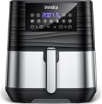 Innsky Air Fryer XL 5,5L,?2023 Upgraded?11 in 1 Oilless Hot Air Fryers Oven, One