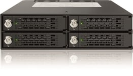ICY DOCK internt kabinet til 4x2,5" SSD/SATA-harddiske, SAS/SATA 6Gb/s