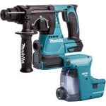 Makita - DHR242Z 18V SDS+ Brushless 24mm Rotary Hammer Drill Body with Dust Extraction System