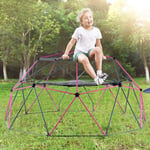 Dome d'escalade pour enfants avec hamac, dome antidérapant pour jardin intérieur et extérieur jusqu'à 375 kg,multicolore
