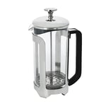 La Cafetière Roma Stainless Steel Cafetière, Eight Cup, Silver, Gift Boxed