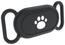 Tiera Samsung Galaxy SmartTag 2 hund/katthalsbandsfodral svart