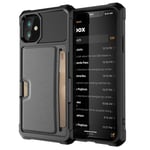 iPhone 12 mini - Praktiskt Fodral med Kortfack & Fullt Skydd