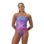 Speedo Placement Digital V-back Baddräkt