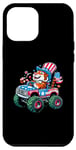 iPhone 14 Pro Max Patriotic Tiger 4th July Monster Truck American Case
