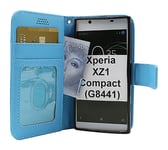 New Standcase Wallet Sony Xperia XZ1 Compact (G8441) (Ljusblå)