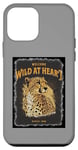 Coque pour iPhone 12 mini Welcome Wild at Heart (grand chat guépard)