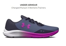 NEW Under Armour ❤️ Charged Pursuit 3 Trainers Gym Shoes ❤️UK 4.5 Eur 37.5 BOXED